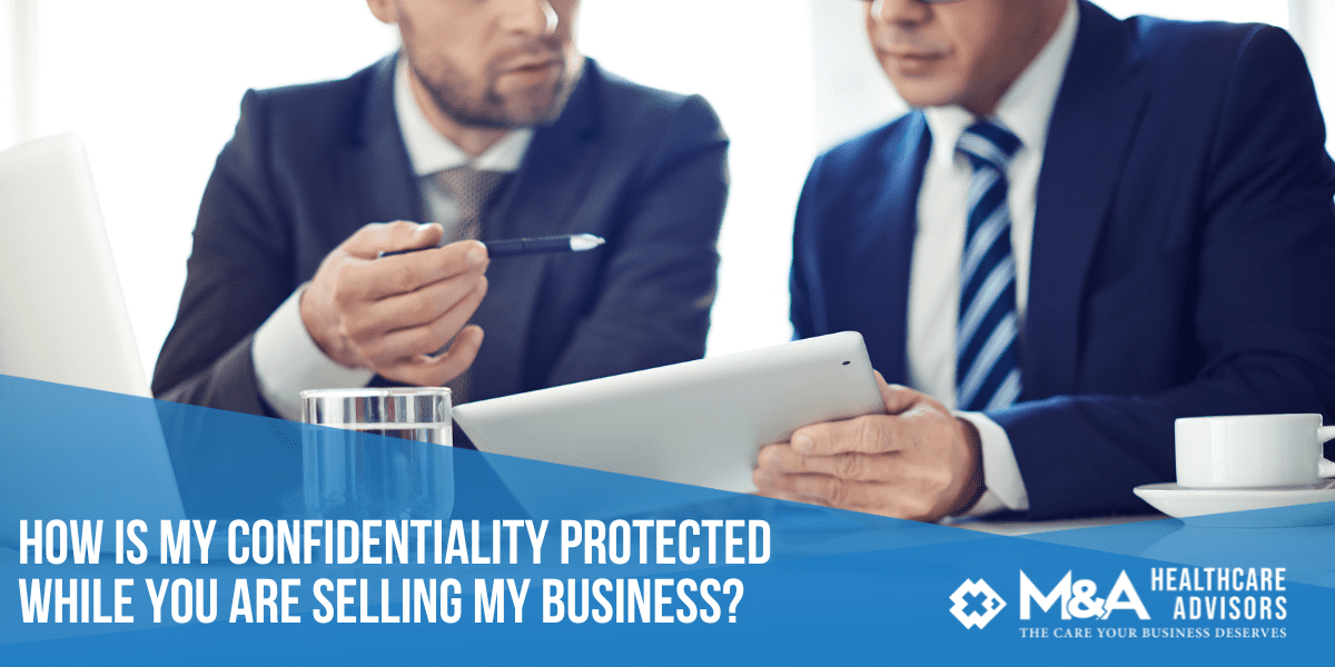 confidentiality during the sale process